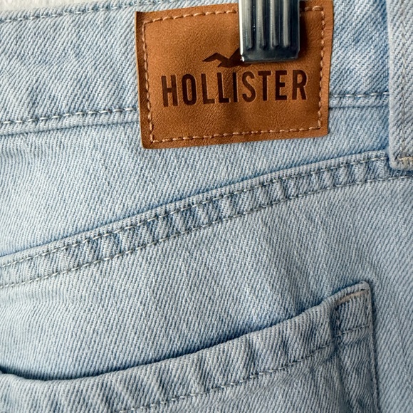 Hollister Women’s Blue Ultra High Rise Mom Stretch Jeans Pants Sz 8R/29 - Picture 4 of 11